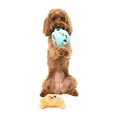 FuzzYard Perfect Match - Croissant & Cappuccino - Puppy Village.nl