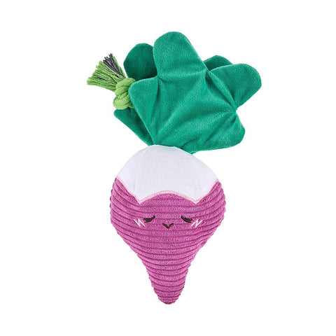 ZippyPaws Crinkle Crops – Radish - Puppy Village.nl