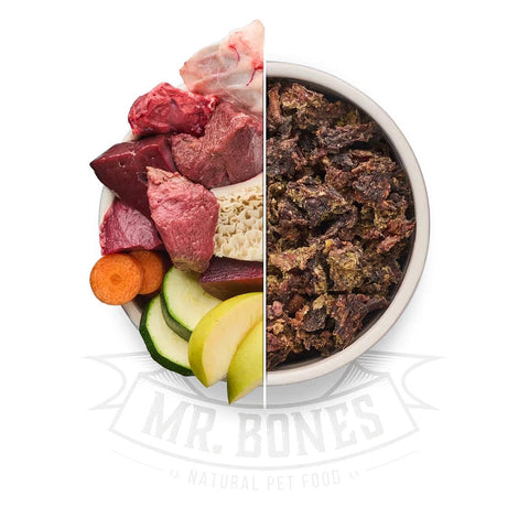 Mr. Bones Dry BARF: Wild Hert – Natuurlijk & Graanvrij Hondenvoer