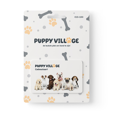 Puppy Village.nl e-Cadeaukaart - Puppy Village.nl