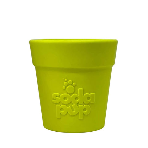 SodaPup eCup Treat Dispenser & Enrichment Toy – Flower Pot