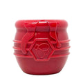 SodaPup eCup Treat Dispenser & Enrichment Toy – Honey Pot (Rood) - Puppy Village.nl