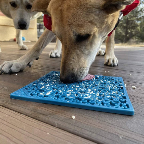 SodaPup Licking eMat Jigsaw Design (Blauw) - Puppy Village.nl