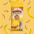 Soopa Dental Sticks - Banaan & Pindakaas - Puppy Village.nl