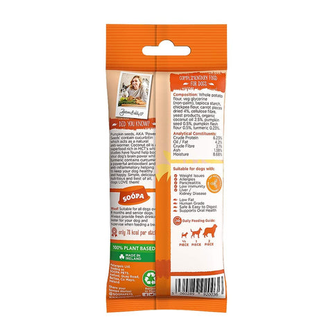 Soopa Dental Sticks - Wortel & Pompoen - Puppy Village.nl