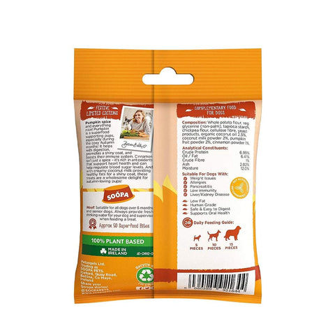 Soopa Healthy Bites - Pumpkin Spiced Latte - Puppy Village.nl