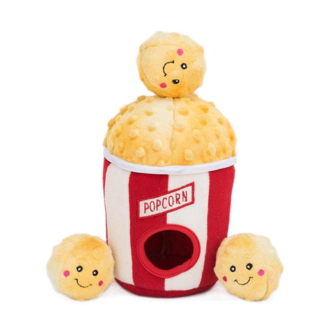 ZippyPaws Zippy Burrow - Popcorn Bucket - Puppy Village.nl