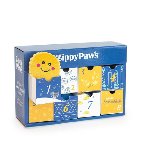 ZippyPaws 8 Nights of Hanukkah Box - Puppy Village.nl