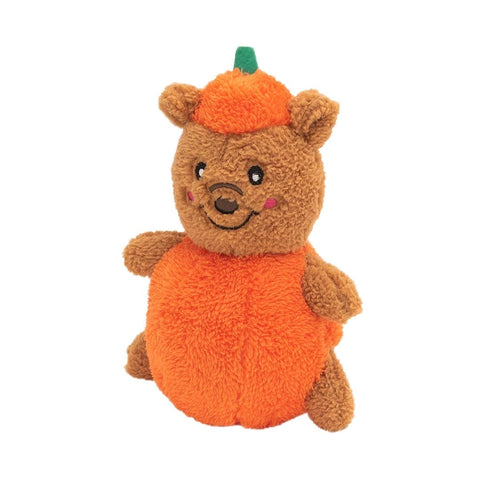 ZippyPaws Halloween Cheeky Chumz - Pumpkin Bear - Puppy Village.nl