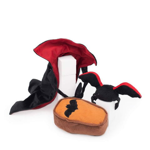 ZippyPaws Halloween Costume Kit - Dracula - Puppy Village.nl