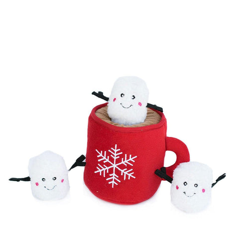 ZippyPaws Holiday Burrow - Hot Cocoa - Puppy Village.nl