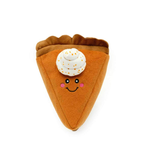 ZippyPaws NomNomz - Pumpkin Pie Slice - Puppy Village.nl