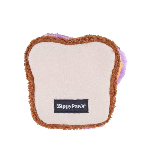 ZippyPaws Snufflerz – PB&J Sandwich - Puppy Village.nl