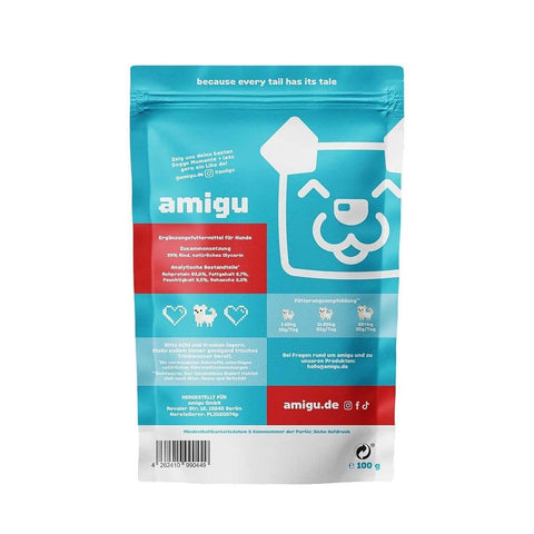 amigu LevelUP Chews Vleesstrips - Rund - Puppy Village.nl