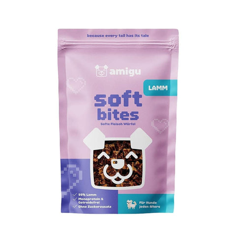 amigu Soft Bites Vleesblokjes - Lam - Puppy Village.nl